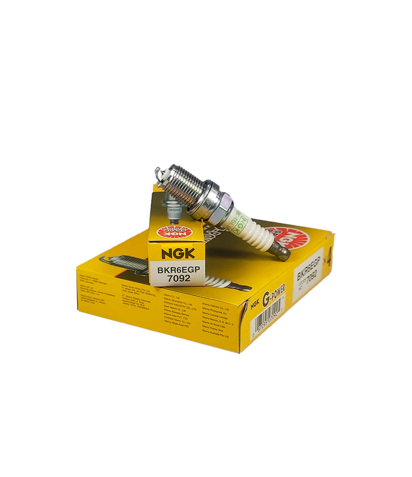 NGK Spark Plug G-Power BKR6EGP : 7092 (Thailand) CARSCAREMALL