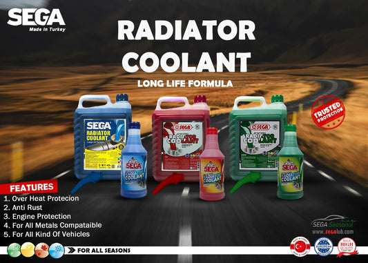 Sega Radiator Coolant Green 5.Ltr (Ready To Use) CARSCAREMALL