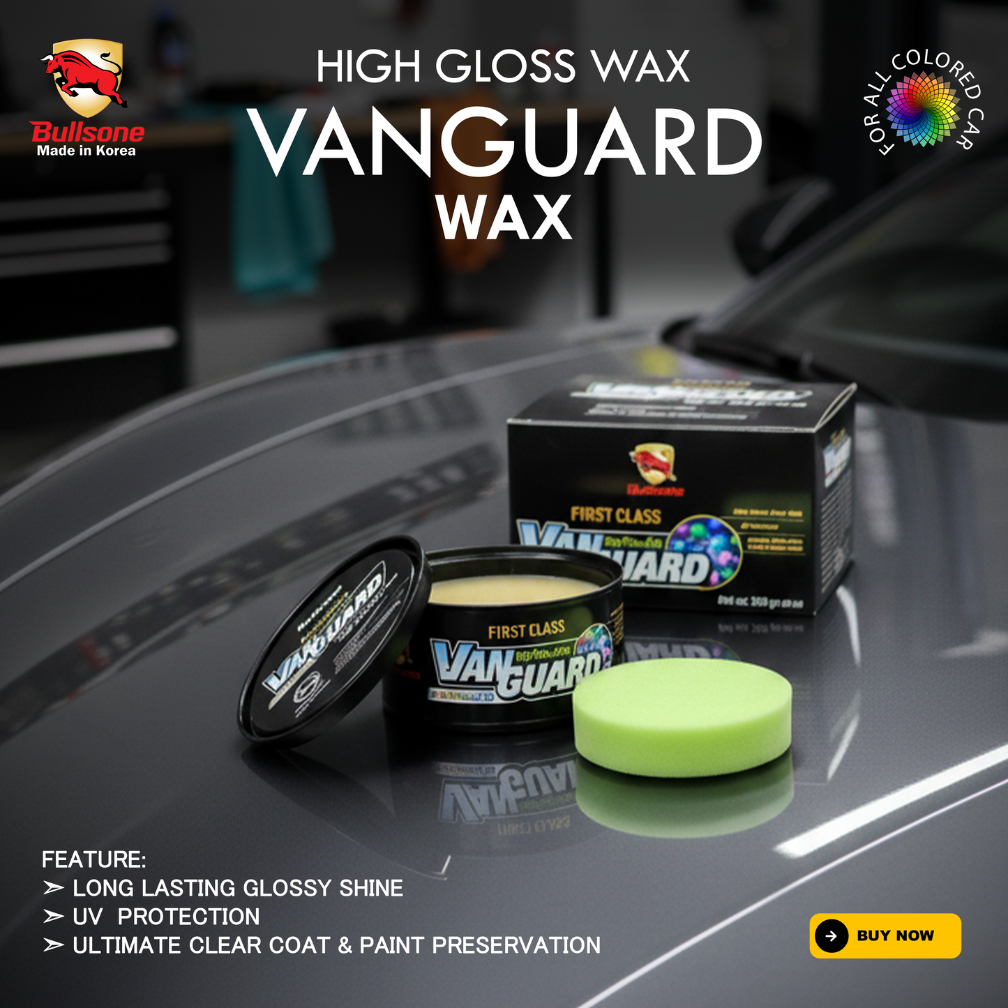 Bullsone Vanguard Wax 200 g (7.05 Oz)