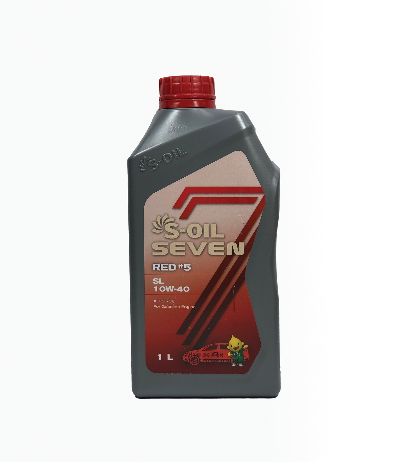 S-OIL 7 RED # 5 SL  High Performance 10W-40 - CARSCAREMALL