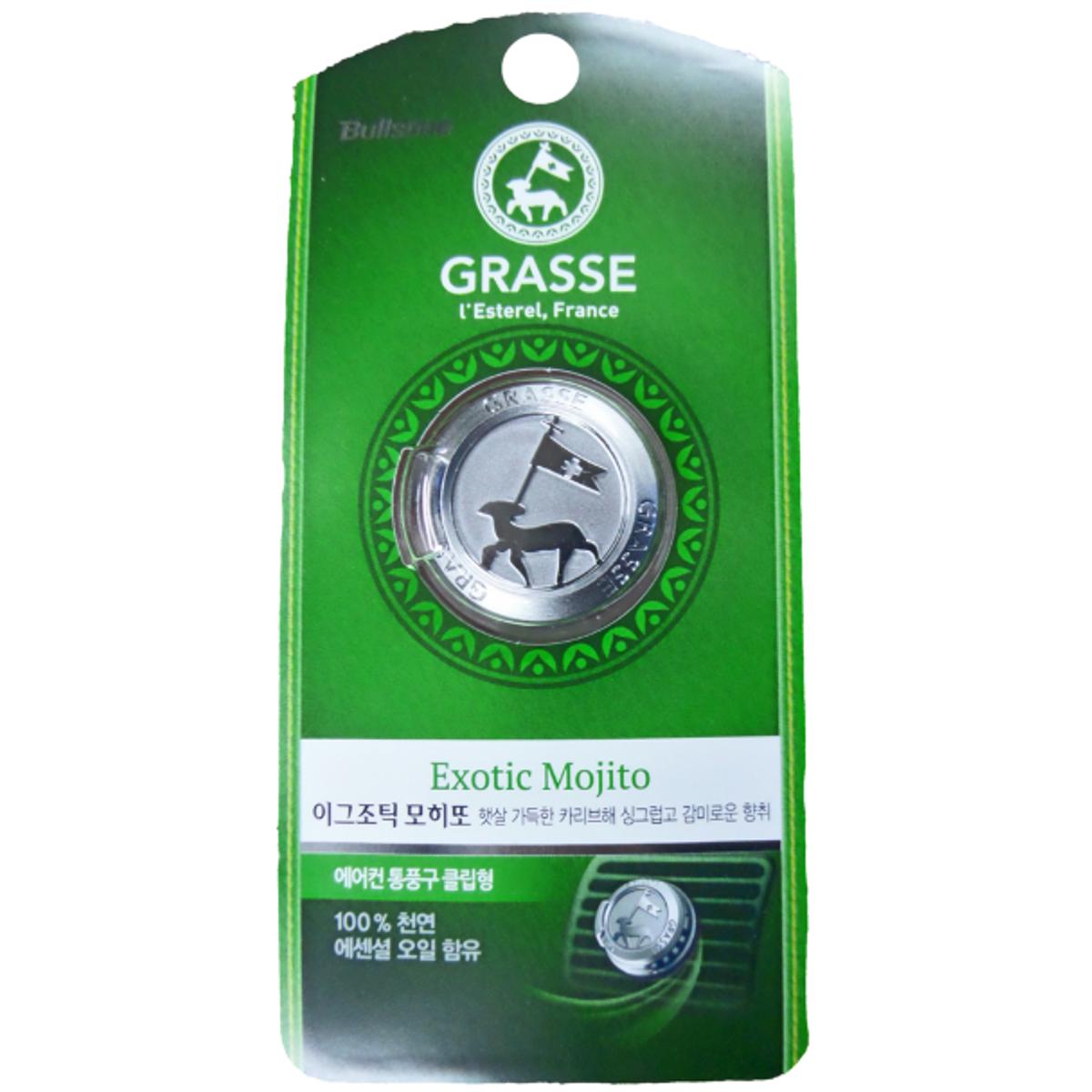 Car Air Freshener Car Ac Grill Perfume Bullsone L'Esterel Vent Clip Perfume Exotic Mojito - CARSCAREMALL