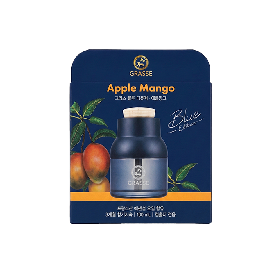 Grasse Diffuser Blue - Apple Mango 100 mL (3.38 Oz)