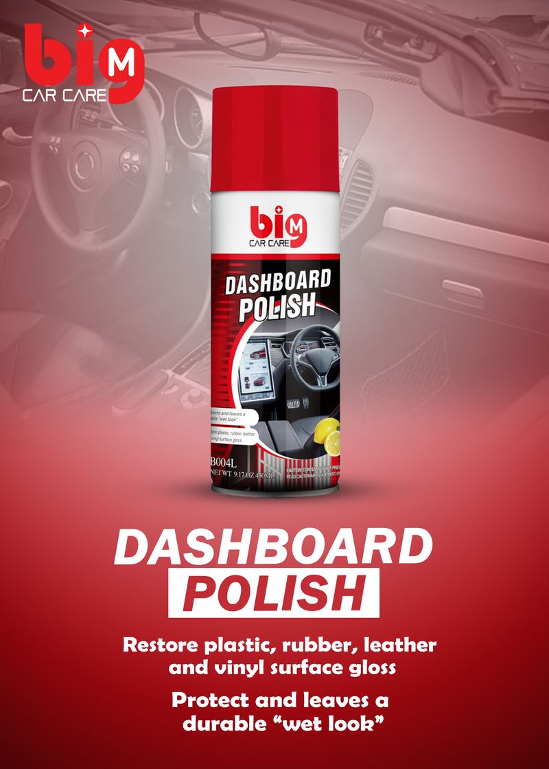 BIG-M Dashboard Polish Lemon (450ml)