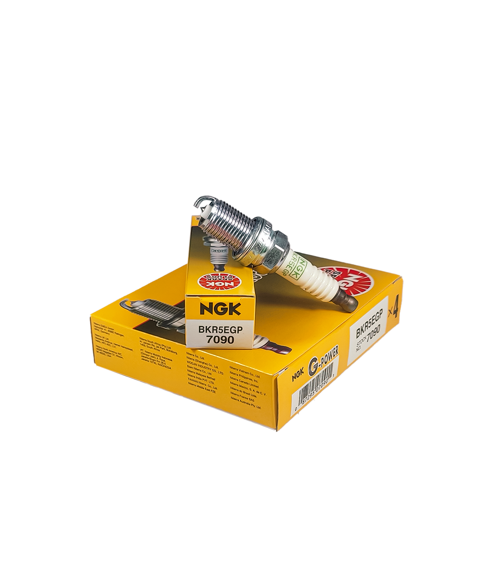 NGK Spark Plug G-Power BKR5EGP : 7090 (Thailand) CARSCAREMALL