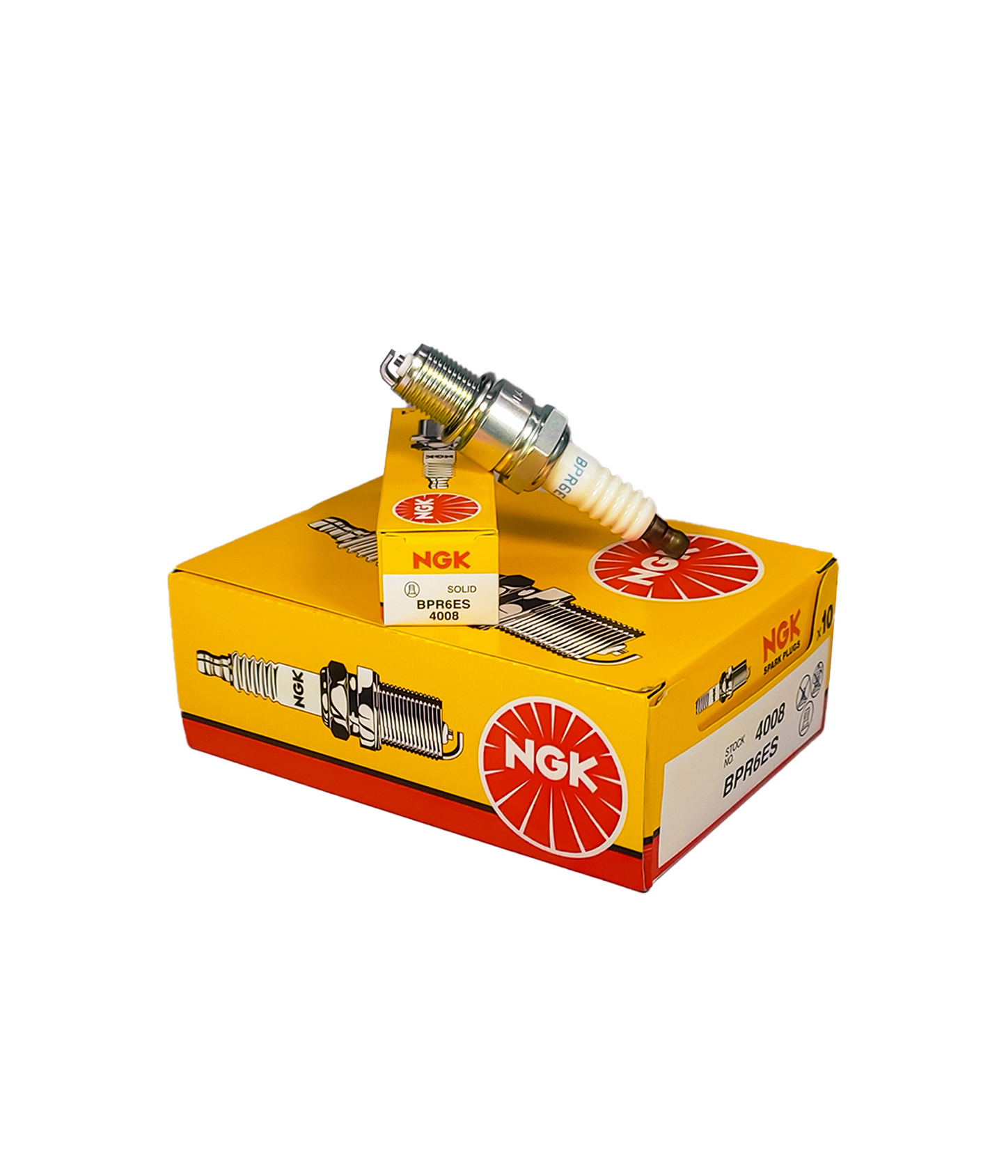 NGK Spark Plug BPR6ES : 4008 (Japan) CARSCAREMALL