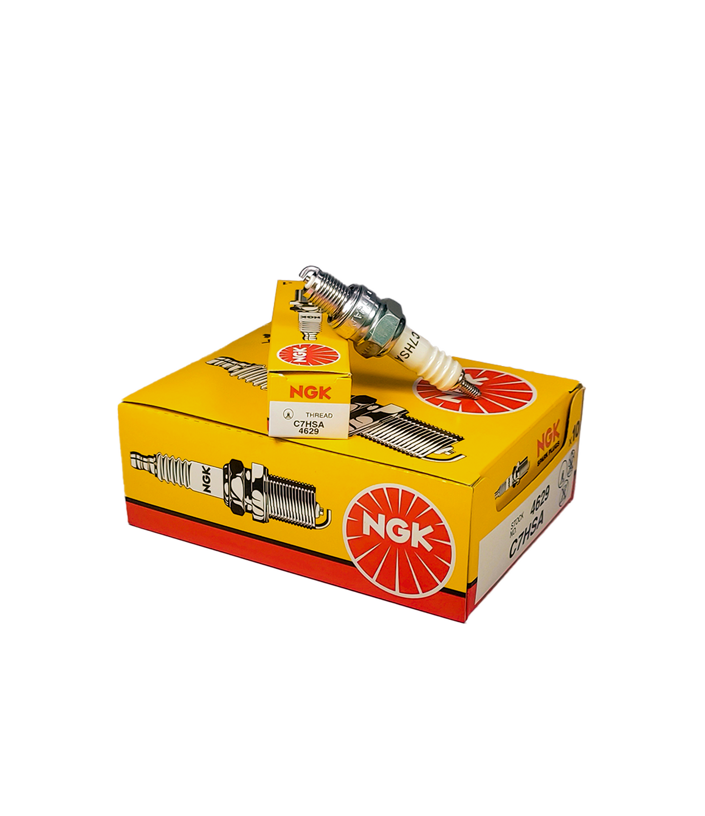 NGK Spark Plug C7HSA Japan (for CDI-70 Motorcycle) CARSCAREMALL