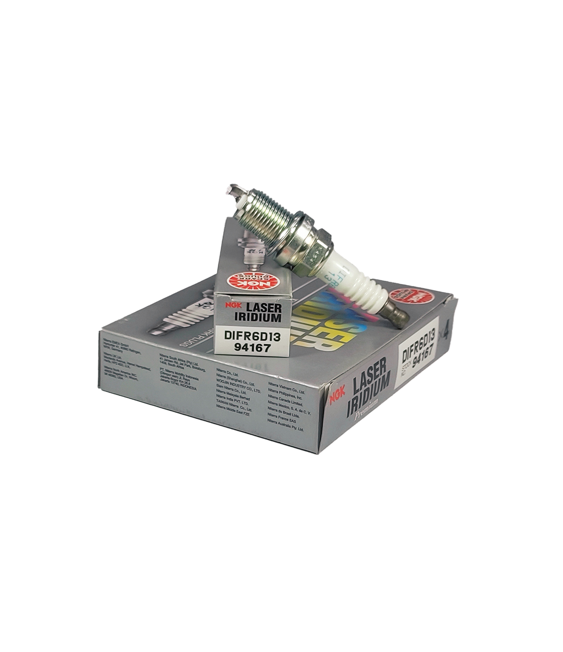 NGK Spark Plug Laser Iridium DIFR6D13 94167 (Japan) CARSCAREMALL