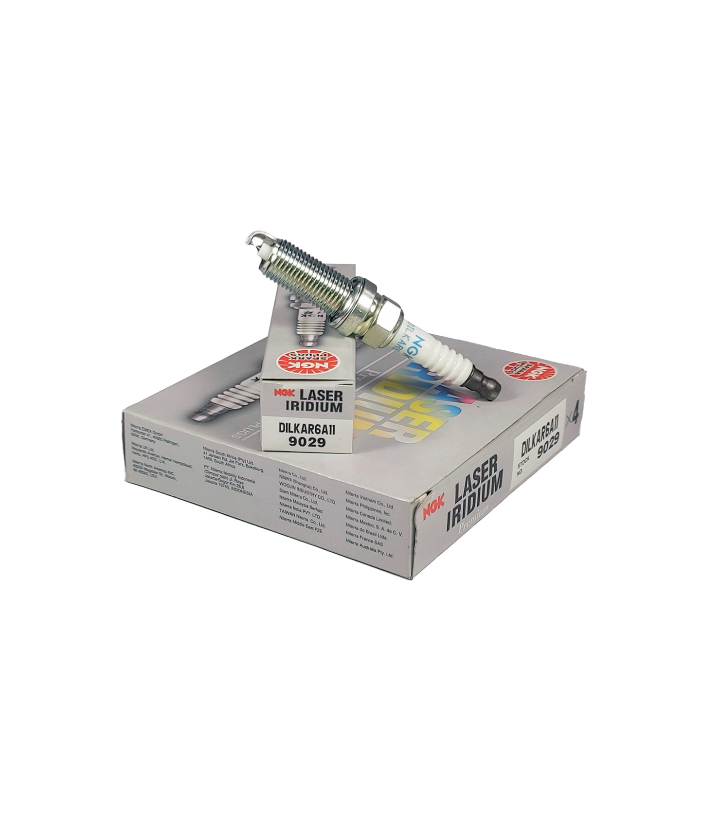 NGK Spark Plug Laser Iridium DILKAR6A11 9029 (Japan) CARSCAREMALL