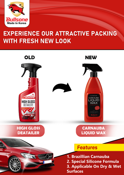 Carnauba Liquid Wax 600ml CARSCAREMALL