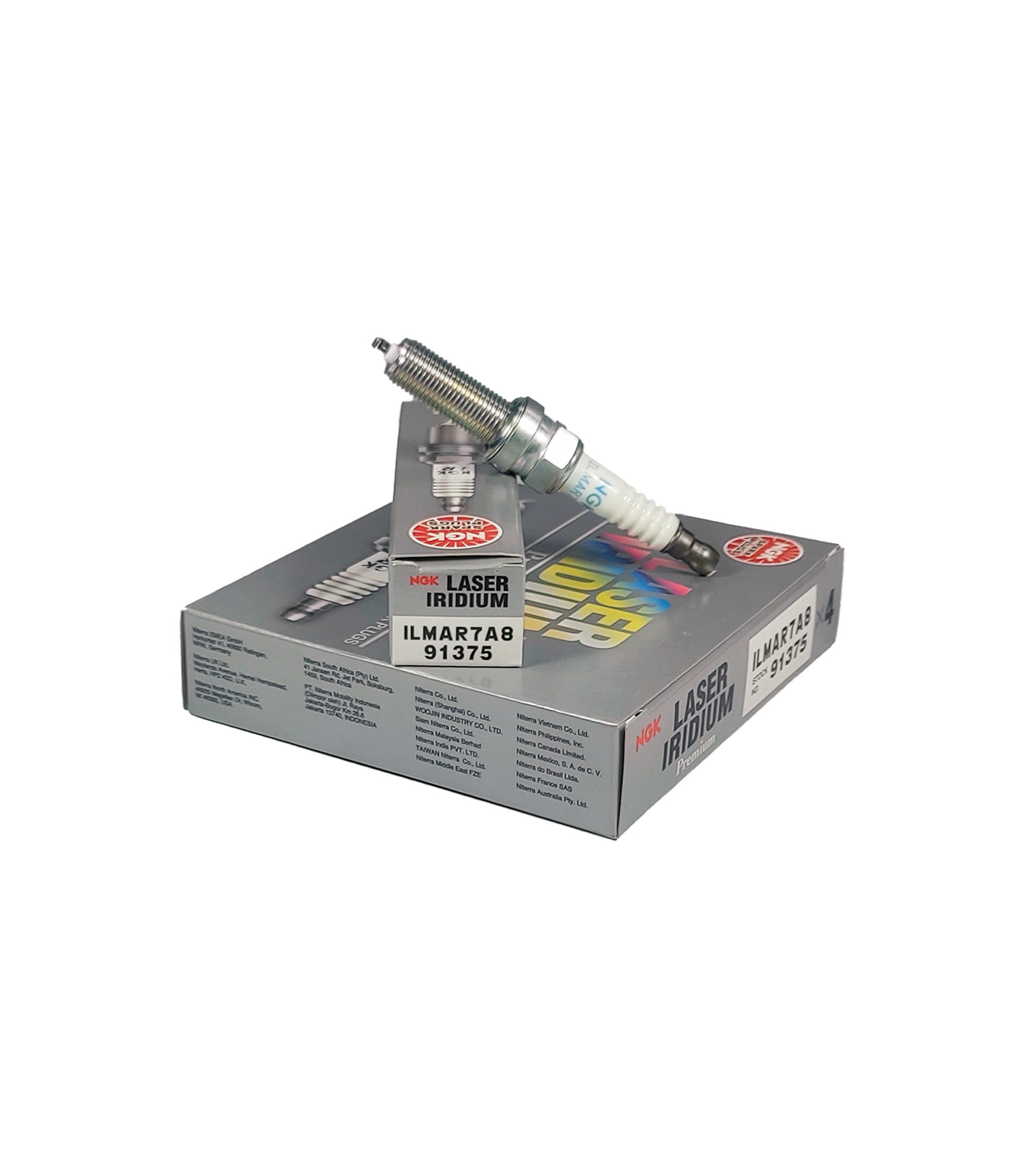 NGK Spark Plug Laser Iridium ILMAR7A8 91375 (Japan) CARSCAREMALL