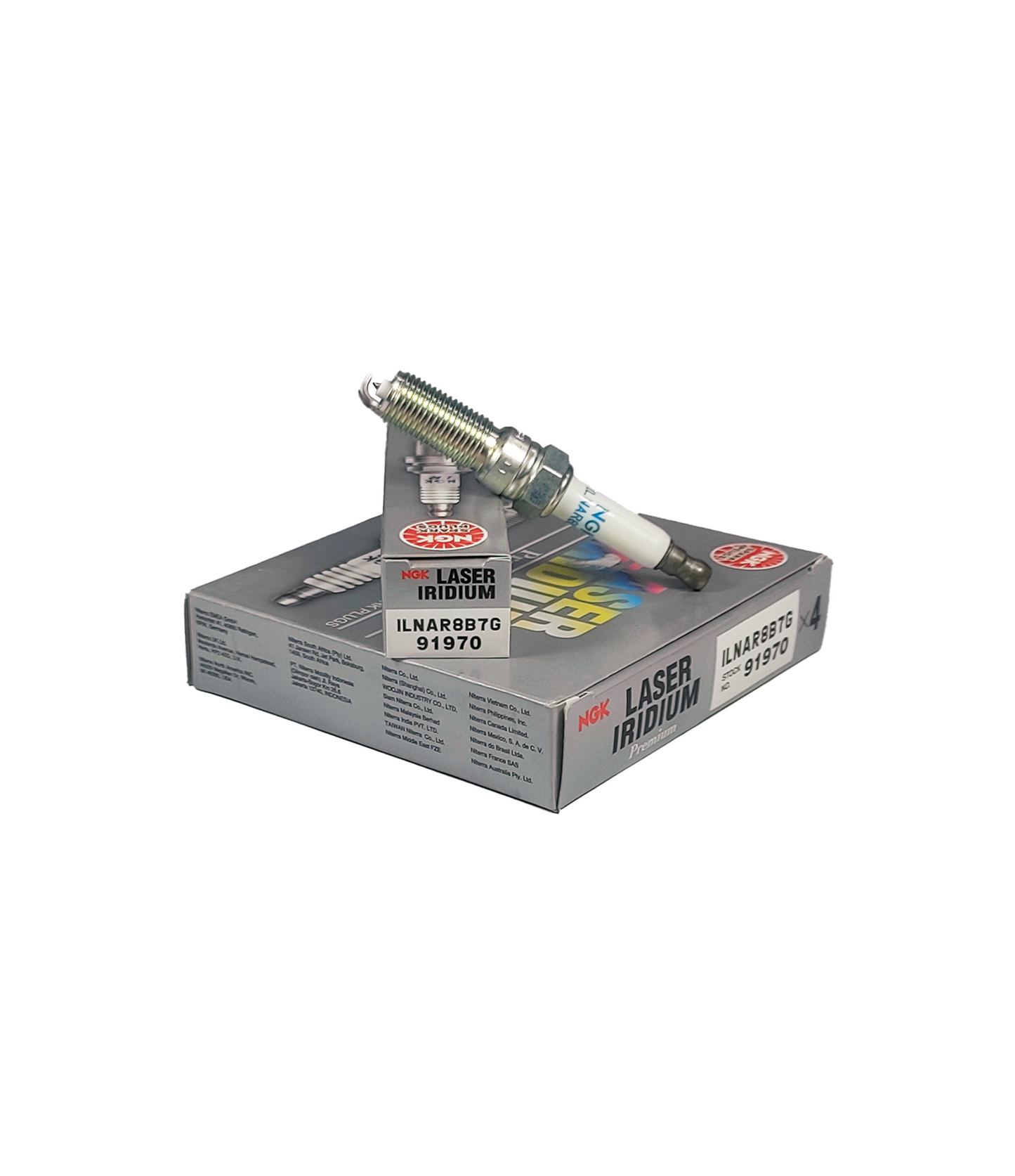 NGK Spark Plug Laser Iridium ILNAR8B7G : 91970 (Japan) for MG HS CARSCAREMALL