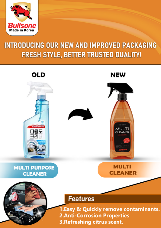 Bullsone Multi Cleaner (All Purpose Cleaner) 600ml CARSCAREMALL