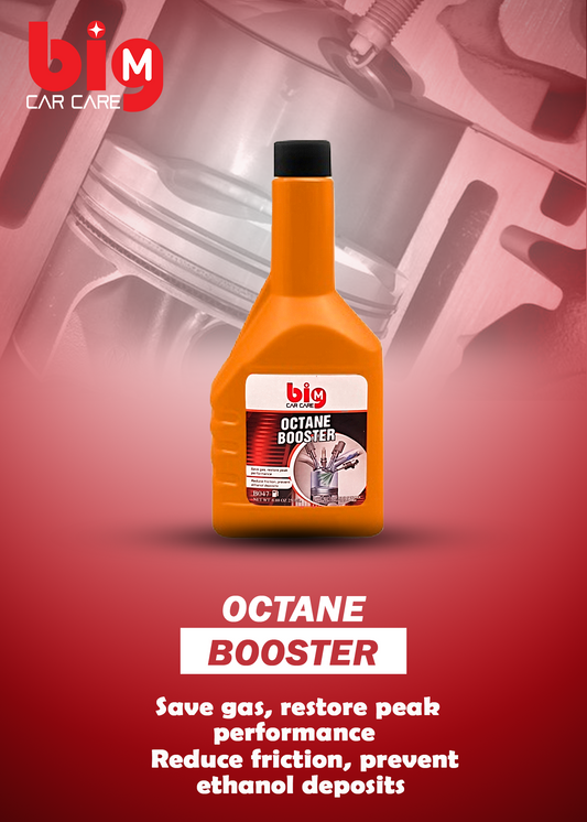 BIG-M Octane Booster Gasoline 250ml product image – enhance octane rating and fuel efficiency