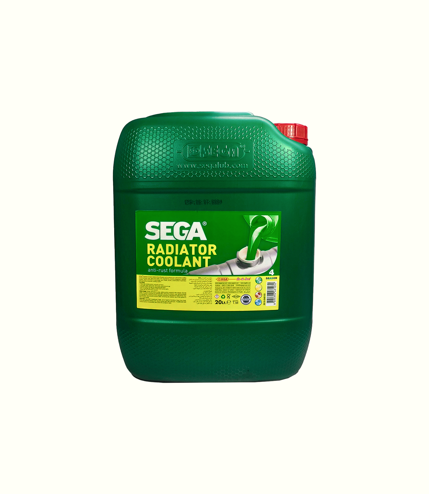 SEGA RADIATOR COOLANT GREEN 20LTR CARSCAREMALL