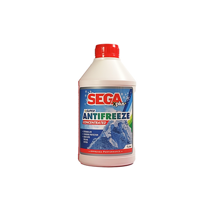 Sega Super Anti Freeze Coolant Red & Green Color Concentrated 1L CARSCAREMALL