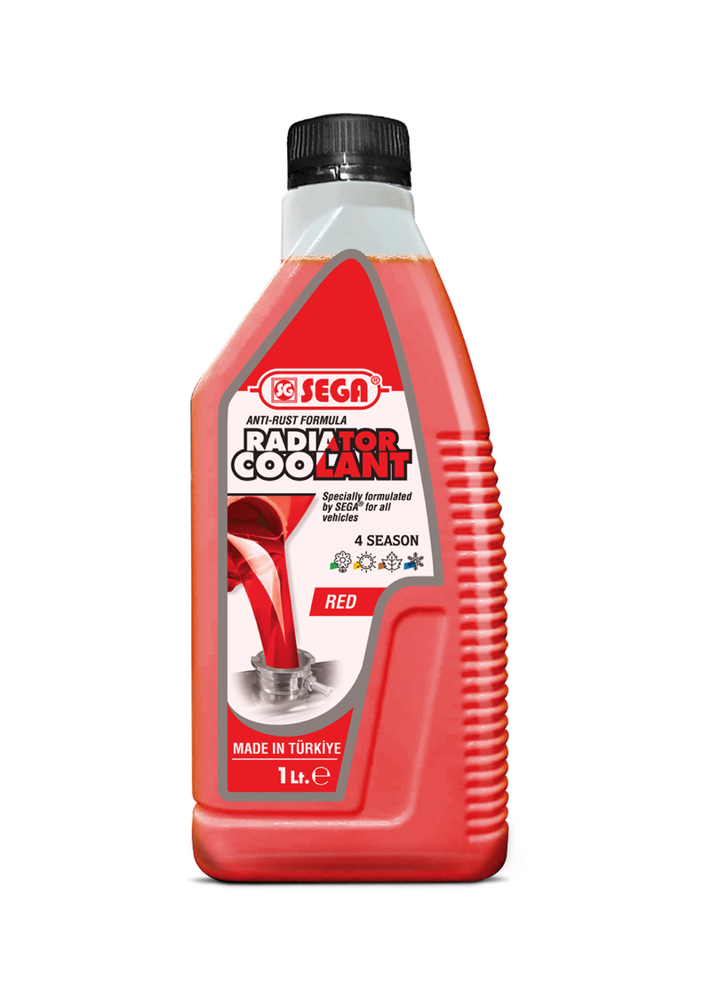 SEGA RADIATOR COOLANT (RED BLUE & GREEN) 1LTR.