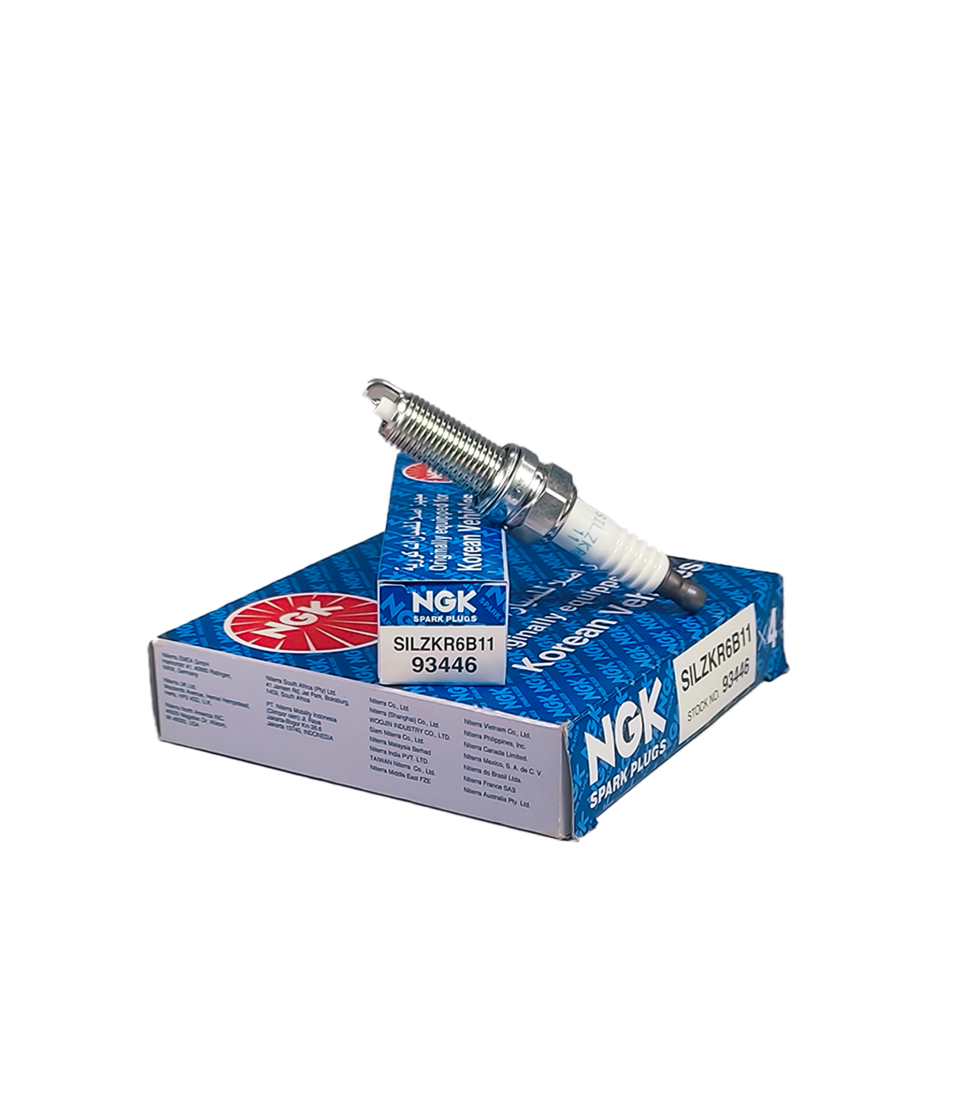 NGK Spark Plug Laser Iridium SILZKR6B11 : 93446 (Japan) CARSCAREMALL
