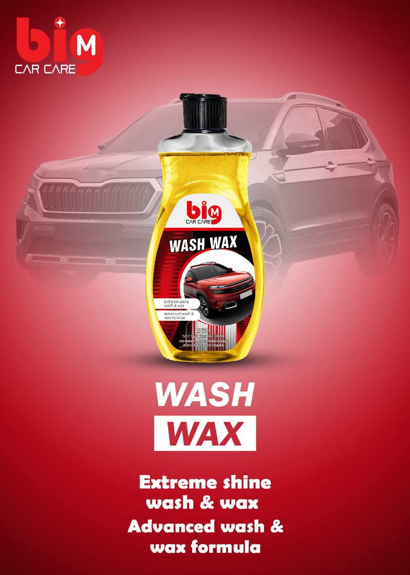 BIG-M Wash Wax (500ml)