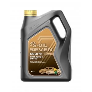 S-OIL 7 GOLD # 9 PAO A3/B4 Fully Synthetic OW-40 - CARSCAREMALL