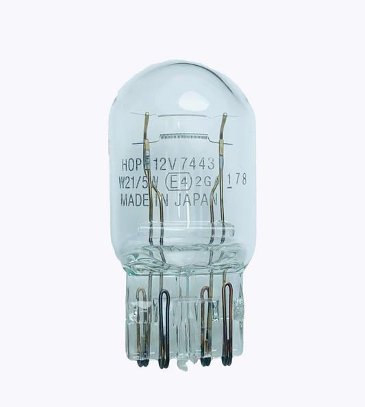 HOPE- BULB T20 Clear Double 12V #7443 [W21/5W] - CARSCAREMALL