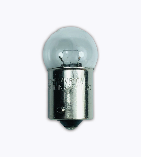 HOPE- BULB G18 Clear Single [R10W] 12V #67 - CARSCAREMALL