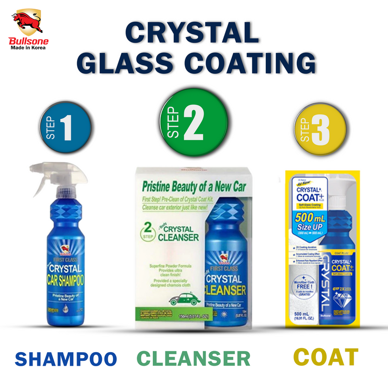 Bullsone Glass Coating Spray 500ML - CARSCAREMALL