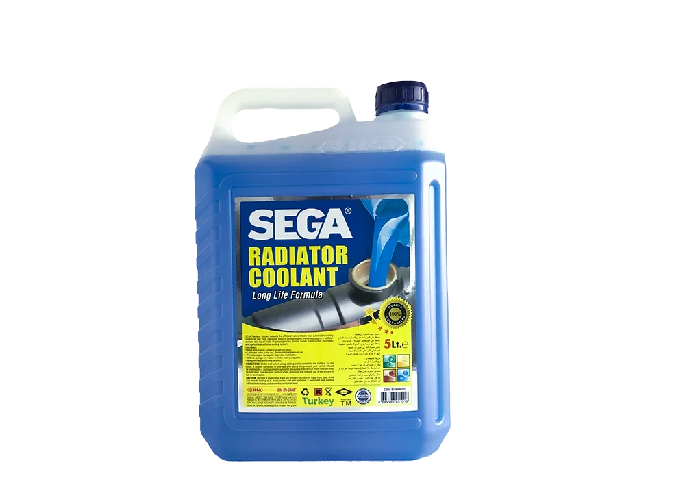 Sega Radiator Coolant Blue 5.Ltr (Ready To Use) - CARSCAREMALL