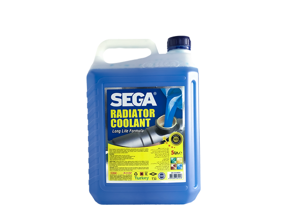 Sega Radiator Coolant Blue 5.Ltr (Ready To Use) - CARSCAREMALL