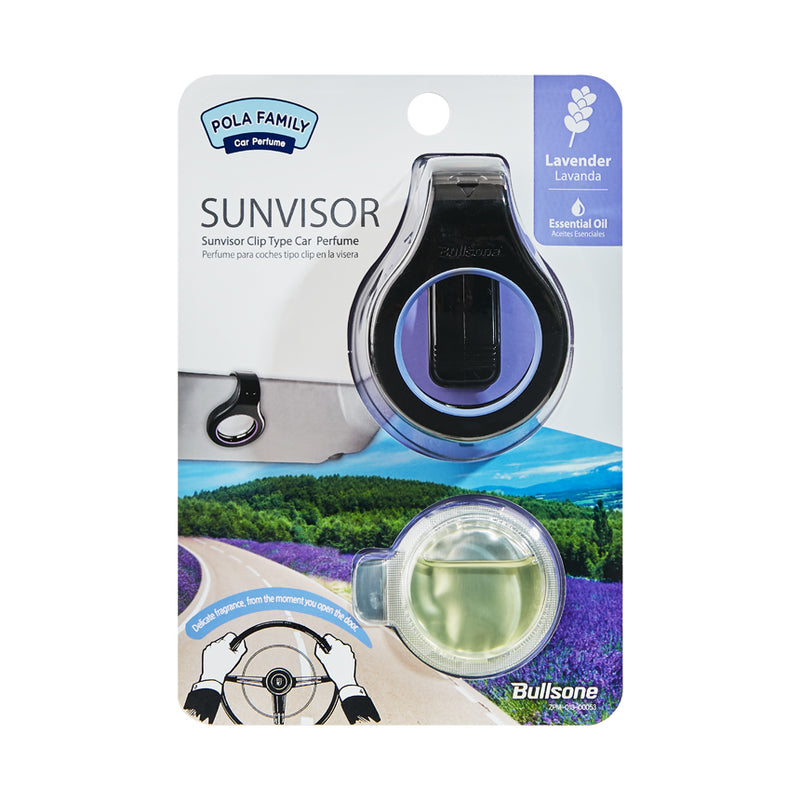 Pola Family  Sunvisor Refillable Pack - Lavender  4 mL (0.13 Oz) - CARSCAREMALL