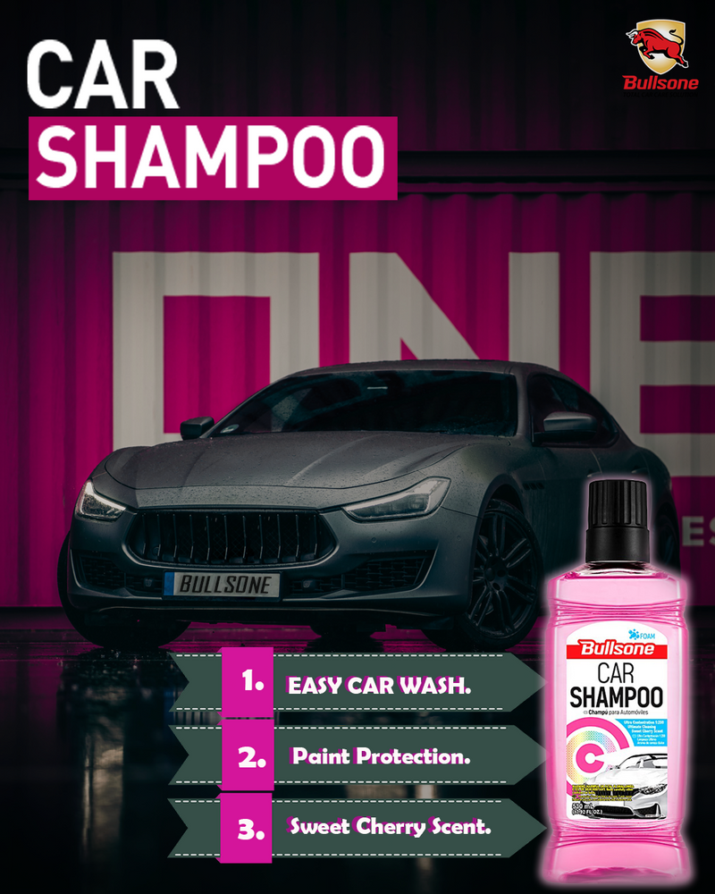 Bullsone Car Shampoo 530 mL (17.92 Oz) - CARSCAREMALL