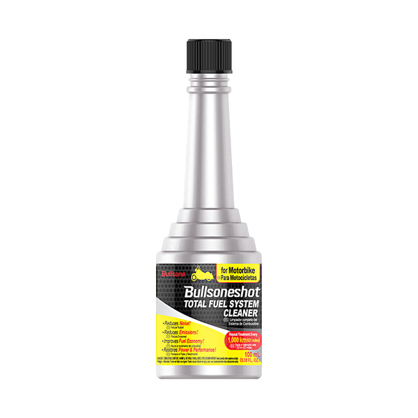 Bullsone Shot - For Motorbike Total Fuel System Cleaner 100mL(3.38 Oz) - CARSCAREMALL