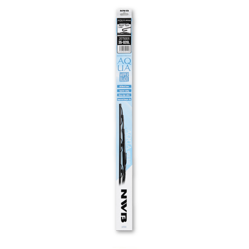 NWB Wind Shield Wiper Blade Steel Shape (17" inch) - 425mm (Made In Japan) - CARSCAREMALL