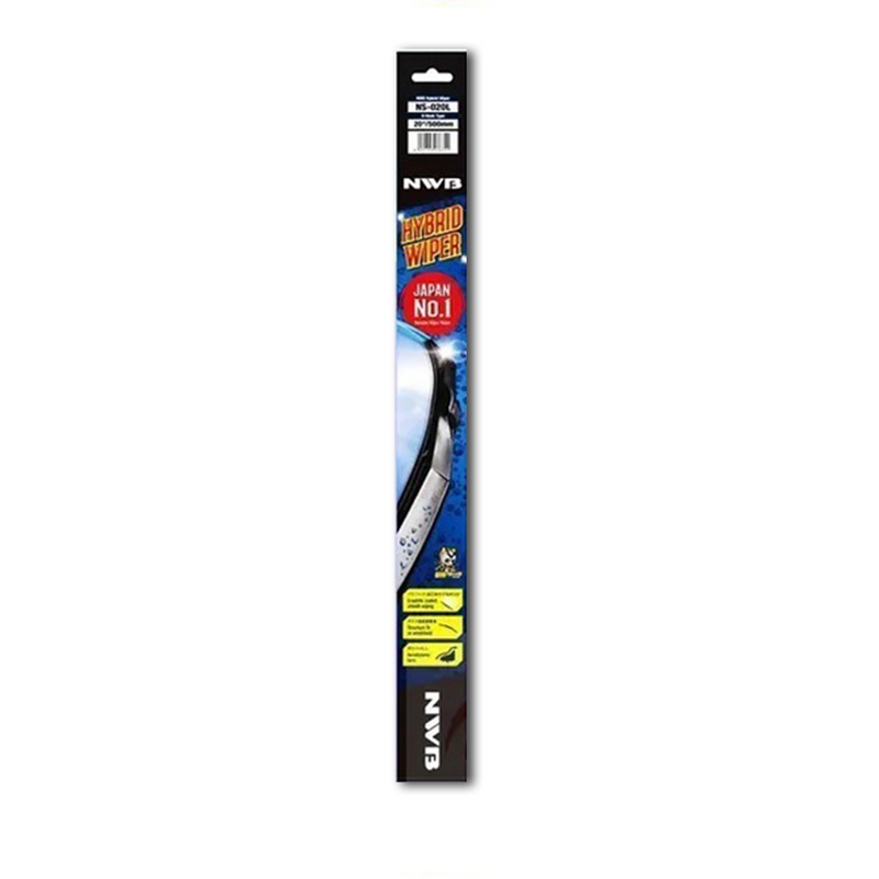 NWB Wind Shield Wiper Blade Hybrid Design (20" inch) - 500mm (Made In Japan) - CARSCAREMALL