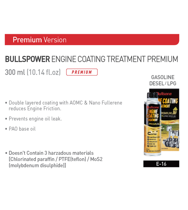 Bulls Power engine coating (AGENT FOR EXPERTS) (PREMIUM) (STANDARD) - CARSCAREMALL