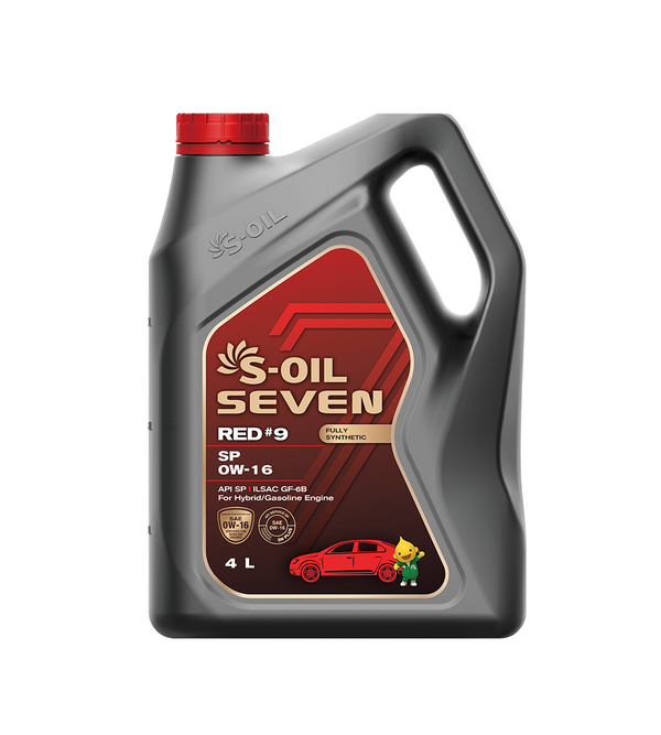 S-OIL 7 RED # 9 SP Fully Synthetic 0W-16 - CARSCAREMALL