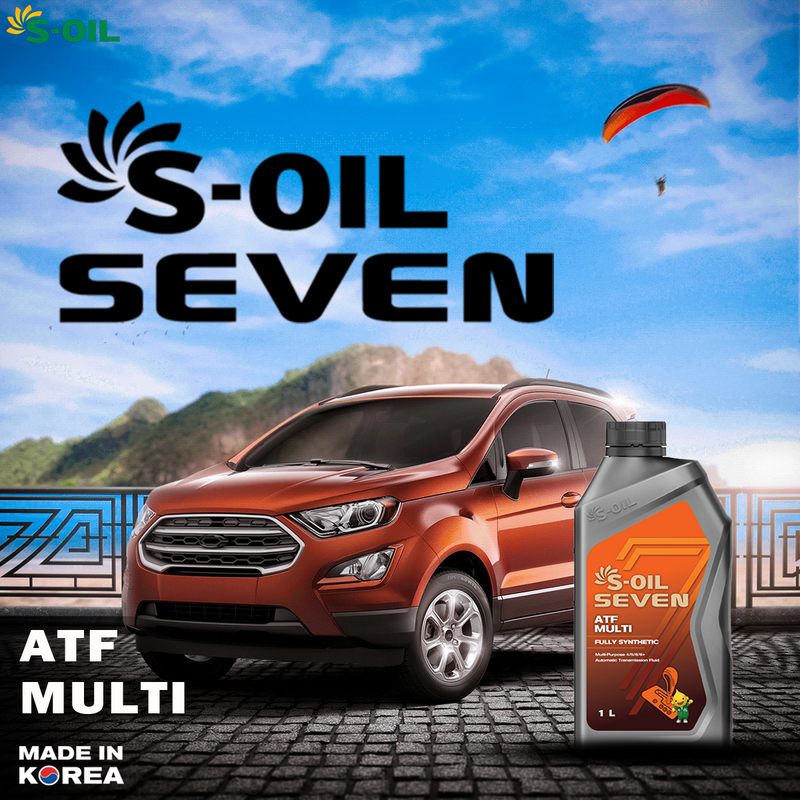 S-OIL 7 ATF-Multi Fully Synthetic (Multi Purpose 4/5/6/7/8 Speed) - CARSCAREMALL