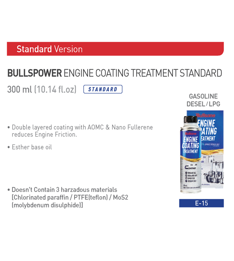 Bulls Power engine coating (AGENT FOR EXPERTS) (PREMIUM) (STANDARD) - CARSCAREMALL