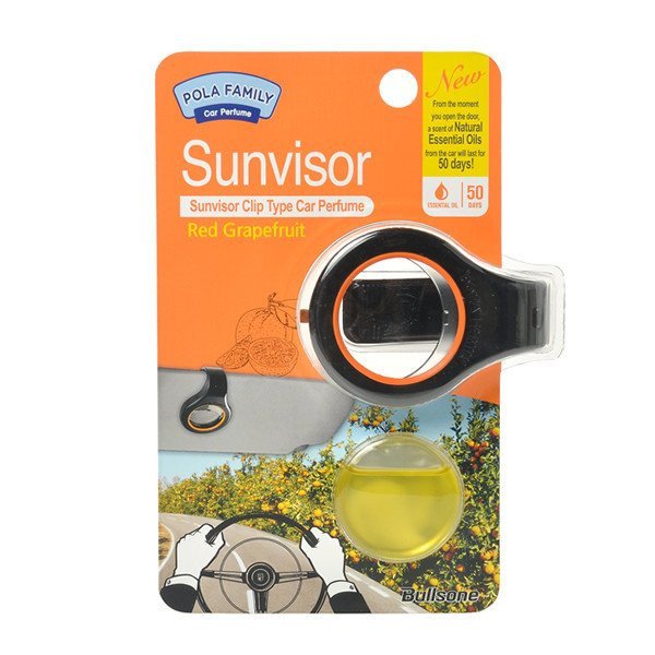 Pola Family Sunvisor Refillable Pack - Grapefruit  4 mL (0.13 Oz) - CARSCAREMALL