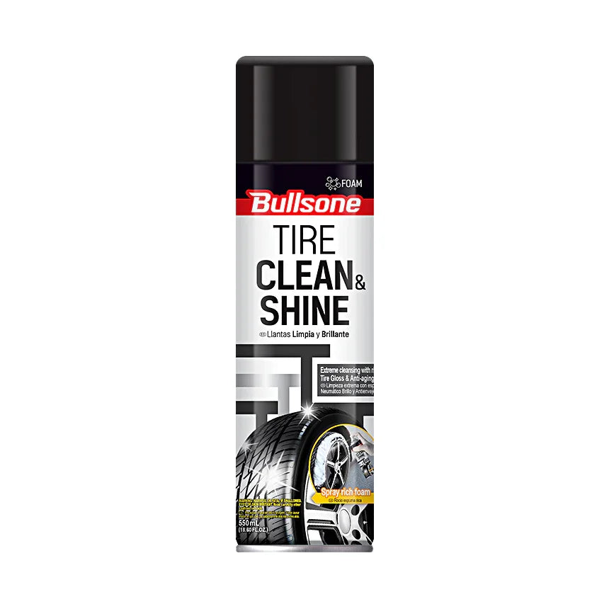 Bullsone Tire Clean & Shine 550 mL (18.60 Oz) - CARSCAREMALL