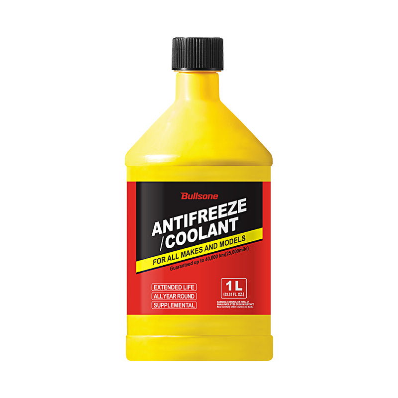 Bullsone Antifreeze/Coolant Supplemental 1,000 mL (33.81 Oz) - CARSCAREMALL